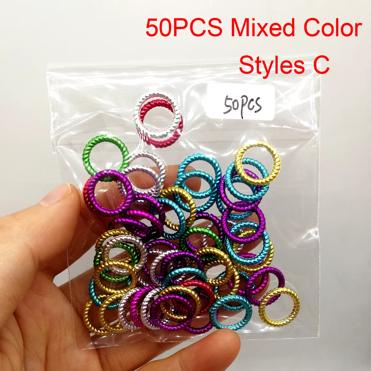 5Pcs/Pack Golden Silver Viking Spiral Charms Hair Braid Dread Dreadlock Beads Clips Cuffs Rings Jewelry Accessories